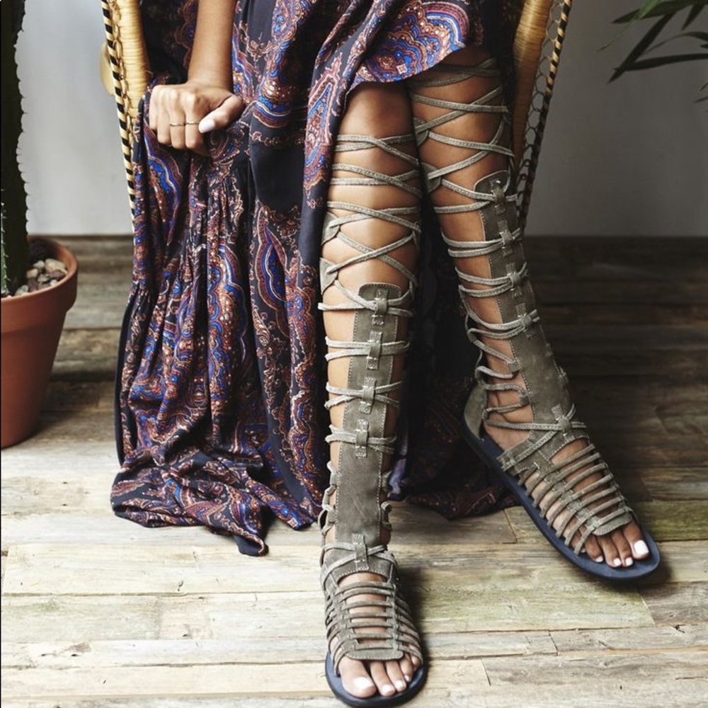 Free People Sunseeker Gladiator Sandals